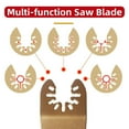 thumbnail image 4 of NATEFEMIN Oscillating Tool Blade Set, 4PCS Oscillating Multi Tool Saw Blades for Grout Removal, 4 of 10