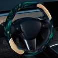 thumbnail image 2 of Mermaid 14.5 Inch Printing PVC Leather Car Wheel Cover Auto Accessories Steering Wheel Cover, 2 of 6