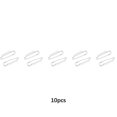 thumbnail image 2 of Sonducket 10 Uds. Pin, anillo colgante múltiple, broche de joyería para peroné, broche chapado en agujeros, accesorios para hacer ropa, abrigo, ropa, Accesorios de disfraces Blanco K Sonducket AP014444-06, 2 of 6
