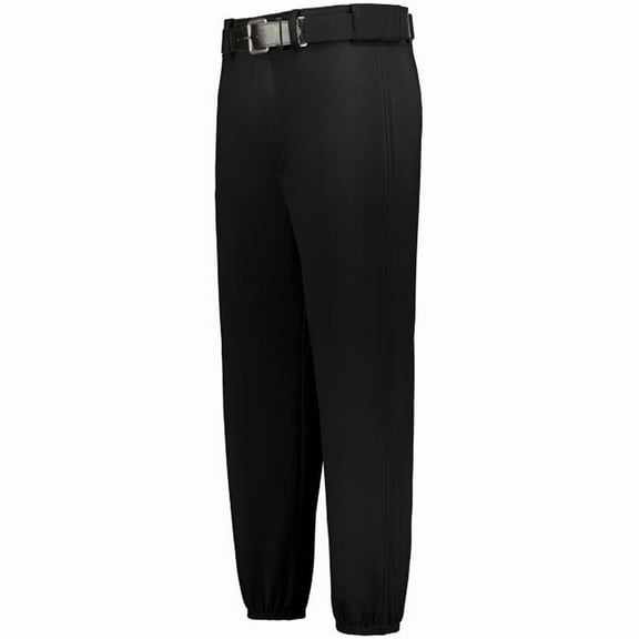 Augusta Sportswear 6941.080.XL Youth Gamer Classic Baseball Pant, Black - Extra Large