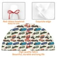 thumbnail image 4 of Sikiie Train 30-48 inches {designName} Print Christmas Tree Skirt Snowman Xmas Tree Skirt with Edge Christmas Decorations for Holiday Party36", 4 of 7