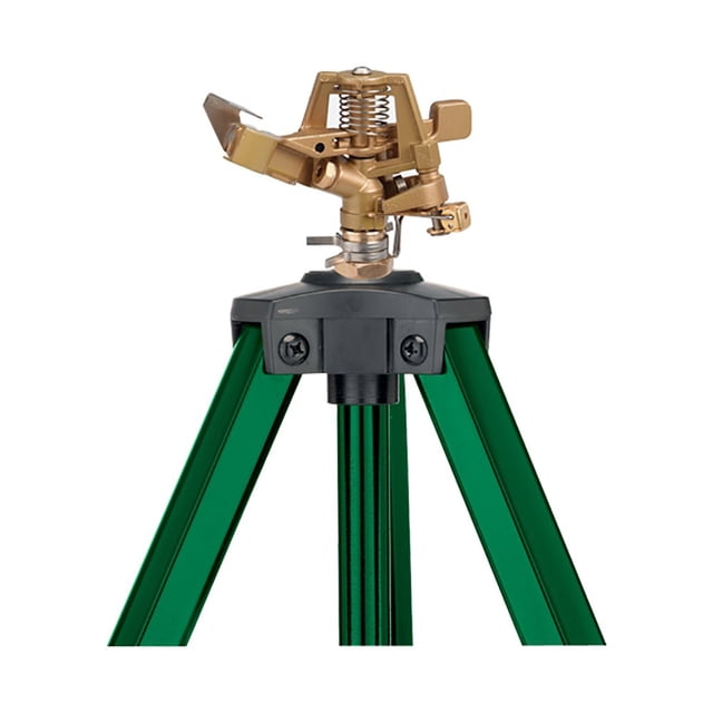 Aspersor de Riego Orbit 56667Z de Zinc con Trípode y Giro de 360°