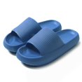 thumbnail image 3 of ShenMo Home Slippers Solid Color Thick Bottom Couple Comfortable Sandal Slippers, 3 of 3