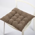 thumbnail image 3 of Cojines De Asiento De 40x40 Cm, Cojines De Silla Cuadrados Para Interiores Y Exteriores Decoración De Muebles De Jardín, Cojín De Silla, Color Aleatorio TUNC Sencillez, 3 of 5