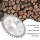 thumbnail image 4 of Hoja De Sierra Circular Hoja De Sierra De 115 Mm Adecuada Para Cortar Madera O Pl谩stico 115 X 22,2 Mm Accesorios De 40 Dientes Sierra Circular Hoja De Sierra Circular Profesional, 4 of 6