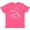 Vintage Hot Pink, variant on Inktastic Hope Believe Breast Cancer Ribbon Youth T-Shirt
