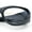 Dark Grey - Clear, variant on Oval Geometric Dimensional Diamond Cut Bevel Plastic Sport Sunglasses All Black