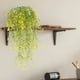 thumbnail image 4 of Campanas Doradas Artificiales - Planta Colgante de Plástico de 80 Cm con Hojas Multicolores para Decoración de Paredes Interiores y Exteriores, 1 Unidad, 4 of 6