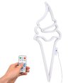 thumbnail image 4 of Neon Lamp, LED Neon Light Battery USB Powered Energy Saving Timing Remote Control With Hanging Hole For Restaurant For Party For Home Colorful + Warm White,White + Warm White,White, 4 of 8
