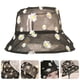 thumbnail image 4 of GOOHOCHY Sombrero de pescador con estampado de margaritas encantadoras para mujer Sombrero de cubo anti-UV Gorra de pescador, 4 of 4