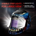 thumbnail image 3 of Casco de soldadura ANDELI MONERDB-LED-PRO con 4 LED de luz automática y oscura, 3 of 8