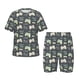 thumbnail image 1 of Fotbe Gamers Pijama Estampada de 2 Piezas para Niños – Ropa de Dormir de Manga Corta Cómoda para Niños y Niñas, Camiseta y Shorts de Algodón-Small, 1 of 6