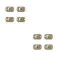 thumbnail image 3 of Bewildely Paquete de 4 poleas adhesivas, caja de almacenamiento de ruedas autoadhesivas de 360 ​​grados, rodillo de de bajo ruido, tipo 4 2piezas, 3 of 6