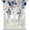 Blue, variant on Navy Blue Flowers Tie Up Curtains for Kitchen Living Room, Thermal Insulated Adjustable Tie Up Shade Rod Pocket Panel for Small Window, Spring Floral Elegant Pastoral Watercolor 42"W x 63"L