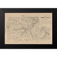 thumbnail image 2 of Walsh 14x11 Black Modern Framed Museum Art Print Titled - Kimble County Texas - Walsh 1879, 2 of 5