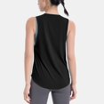 thumbnail image 6 of Ruyang Women Sleeveless Yoga Tops Workout Cool T-Shirt Running Short Tank Crop Tops Outdoor Athletic Workout Tee Tops, 6 of 6