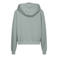 thumbnail image 6 of Tops for Women 2025 Knit Winter Fall Relaxed Fit Hooded Long-sleeved Bell Drop Shoulder Half Zip Solid Color Pullover Cotton Sweatshirt Tops(Navy,M), 6 of 6