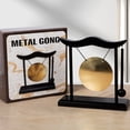 thumbnail image 2 of Yvsxxv 1 Copper Gong Figurines & Knick-Knacks Chinese Decorative Centerpiece for Living Room Coffee Table, 2 of 7