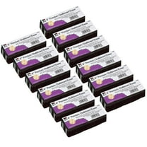 Charles Leonard Premium Chalkboard Eraser, 6 Inch, 12 Count