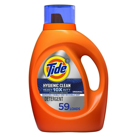 Tide Hygienic Clean Heavy 10x Duty Liquid Laundry Detergent, 92 fl oz