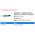 thumbnail image 2 of Fuel Injector - Compatible with 2018 BMW X5 3.0L 6-Cylinder Turbocharged, 2 of 2