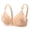 Khaki, variant on Underwire Bra for Women Lace Lightly Lined Everyday Bra Comfortable Full Coverage Double Support Push Up Bra