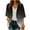 Black, variant on 3/4 Sleeve Kimono for Womens Ombre Casual Duster Blouse Tops Coat Batwing Sleeve Jackets Lightweight Cardigan Cape