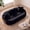 Black + Foam + Foam, variant on FENGFAN Floral Shaped 2-Seater Sofa Ultra Soft Faux Fur Polyester Upholstery Beige