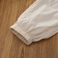 thumbnail image 6 of Cethrio Boys Cargo Pants, Relaxed Fit Casual Elastic Bottom Multi-pocket Summer Joggers Beige Size 12-13 T, 6 of 6