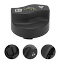 thumbnail image 2 of Black ABS Engine Oil Filler Cap for Mercedes A C E S Class Easy Installation, 2 of 4