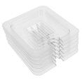 thumbnail image 4 of GETAJGHSD 6pcs Plastic Hotel Pans Cover Notched Style for Restaurant and Catering Use, 4 of 6