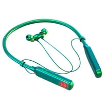 True Wireless Bone Conduction Headphones, OWS Open Ear Earphones with Earhooks, Bluetooth 5.3, Up to 60H Playtime with Case, IP68, AAC/SBC, for Cycling Yoga Workouts