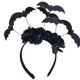 thumbnail image 1 of Accesorio para disfraz de diadema de murciélago negro de Halloween, 1 of 5