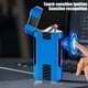 thumbnail image 5 of Encendedor electrónico de encendido por plasma | Carga USB recargable tipo C a prueba de viento | Tamaño de bolsillo de aleación mini | Indicador de batería con pantalla táctil | Herramienta de, 5 of 6