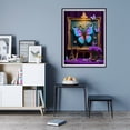thumbnail image 7 of Diamond Art Kits for Adults - 5d Moonlit Butterfly Art Display Diamond Painting for Adults, Diamond Art for Adults Beginners, Diamond Painting Kits for Adults for Home Wall Decor, 7 of 7