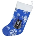 thumbnail image 2 of Carolines Treasures SC9398-CS Belgian Sheepdog Winter Snowflakes Christmas Stocking SC9398 Large multicolor, 2 of 2