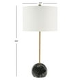 thumbnail image 4 of SAFAVIEH Weller 32 in. Modern Contemporary Table Lamp, Black Marble, 4 of 6