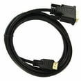 thumbnail image 3 of CableVantage New Premium 5ft HDMI Male to DVI-D 24+1 Male Gold Adapter Cable HDTV Cord M/M 5 ft Black, 3 of 3