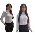 thumbnail image 1 of Pack de 3 camisetas de manga larga estilo polar de los Beatles para mujer, 1 of 3