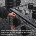 thumbnail image 3 of Portable Camping Carbon Steel Table IGT Unit Board Combination Table Folding Outdoor Picnic Dinner Desk Fishing Barbecue Table, 3 of 7