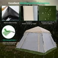 thumbnail image 5 of Gymax Instant Pop-up Tent 2-4 Person Camping Tent w/ Removable Rainfly & Carrying Bag, 5 of 10