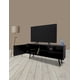 thumbnail image 1 of Mueble Mesa para TV con Puerta Moderno(Negro Mate), 1 of 4