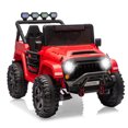 thumbnail image 1 of CazToi 24V 2 Seater 4x4 Kids Electric Ride On Car Remote Control 3 Speeds Bluetooth LED Lights Ages 3-8, 1 of 8