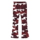 thumbnail image 5 of Pantalones largos con estampado de camuflaje para niñas, forro polar cálido, leggings casuales ligeramente acampanados, traje para niñas de 5 a 16 años., 5 of 6