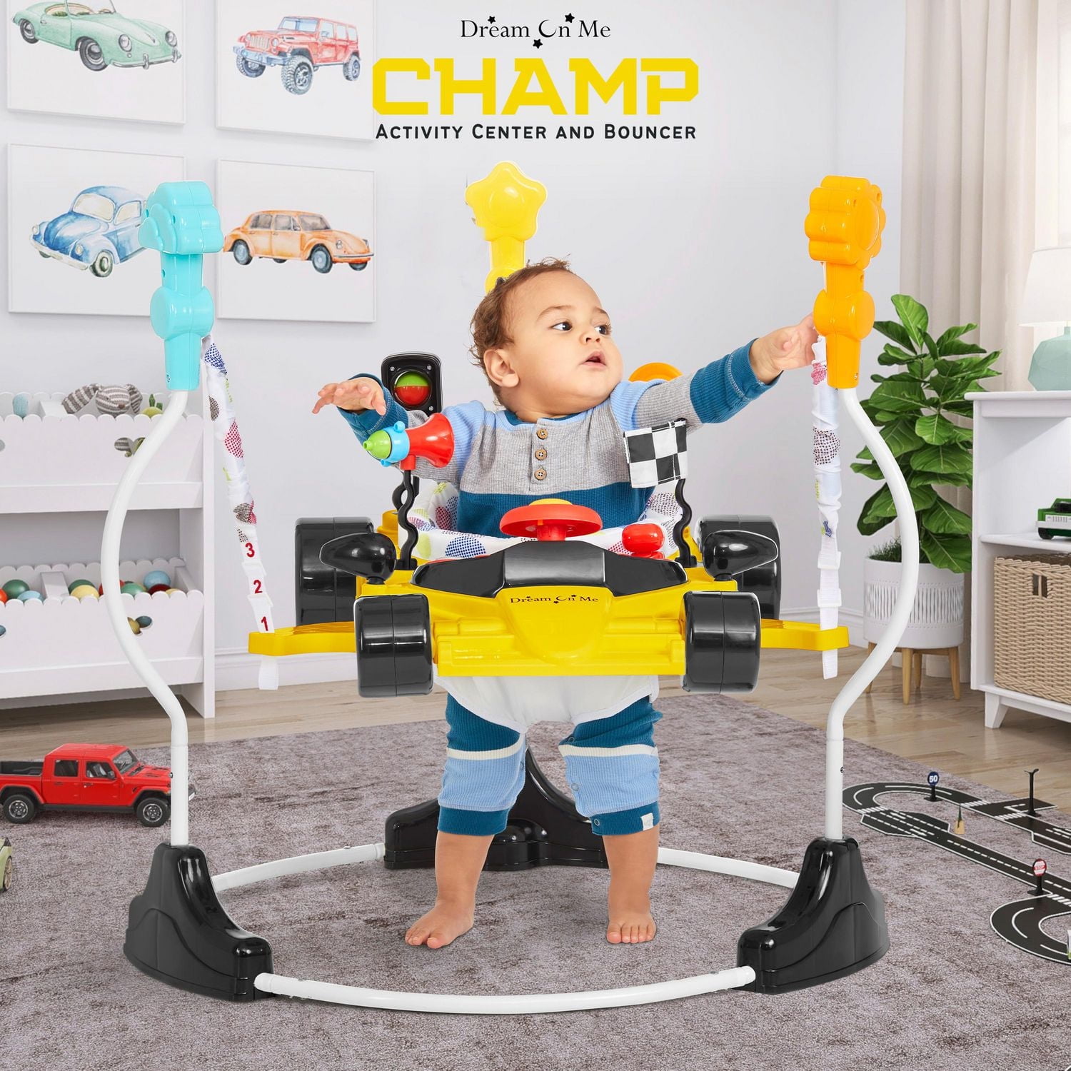 Dream On Me Champ 2-In-1 Activity Center