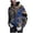 Gold, variant on Men's Loose Fit Printed Hooded Sweatshirt, Long Sleeve Casual Pullover Fleece Hoodie for Street Style, Lounge, Autumn Winter,Black,L
