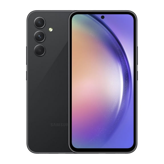Restored Samsung Galaxy A54 5G A546E 128GB Dual SIM GSM Unlocked Android Smartphone (Latin VariantUS Compatible LTE) - Awesome Black (Refurbished)
