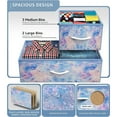 thumbnail image 5 of Sorbus Dresser with 5 Drawers - Furniture Storage Chest for Kid’s, Teens, Bedroom, Nursery, Playroom, Clothes, Toys - Steel Frame, Wood Top, Fabric Bins&nbsp;, 5 of 5