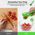 thumbnail image 3 of Grape Cutter Slicer, 2026 New Grape Cutter Tool, Grape Tomato Cherry Strawberry Cutter Tools Into 4 Pieces for Vegetable Fruit Salad, Quarter Grape Slicer Kitchen Gadget, Fruit Quarter Tool (2PC), 3 of 6