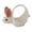 A, variant on Storage Basket with Woven Material in Creative, Rabbit Ear Design - Intricate Weave Pattern for Bathroom Space Saving Dustproof Easy to Organize Multi-functional Durable